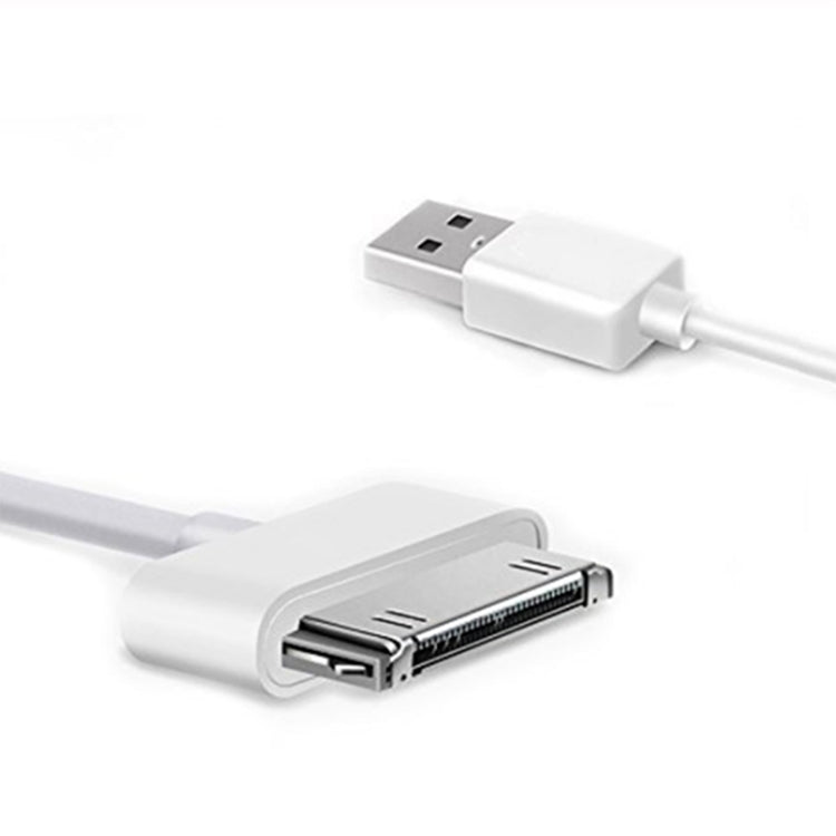 Câble de chargement et de synchronisation de données 30 broches mâle vers USB mâle pour iPad/2/3, iPhone 4 et 4S, iPod Nano, iPod Touch, longueur : 1 m