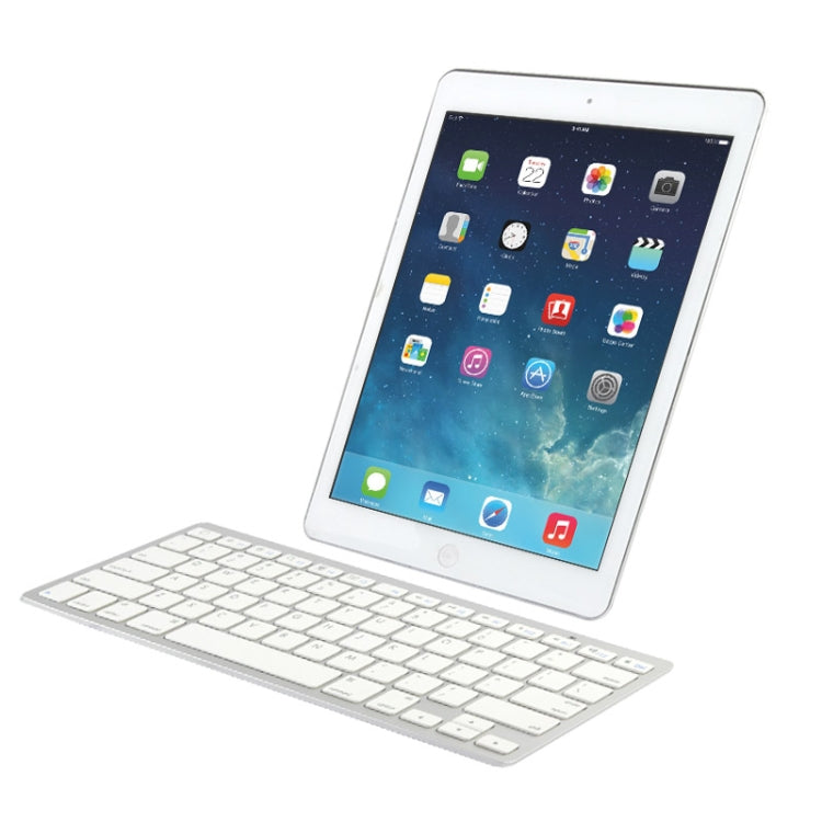 Clavier Bluetooth 3.0 ABS ultra-fin BK3001 pour iPad Air 2 / iPad Air / iPad 6 / iPad 5 / iPad mini 1 / 2 / 3 / Nouvel iPad (iPad 3) / iPad, iPhone 4 et 4S / 3G, Sony PS3, smartphones