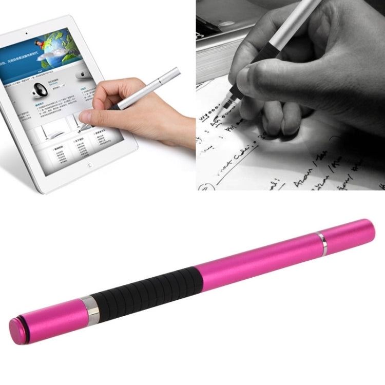 Stylet tactile 2 en 1 + stylo à bille pour iPhone 6 et 6 Plus / 5 et 5S et 5C, iPad Air 2 / iPad mini 1 / 2 / 3 / Nouvel iPad (iPad 3) / iPad et tous les écrans tactiles capacitifs