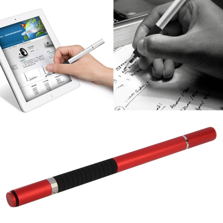 Stylet tactile 2 en 1 + stylo à bille pour iPhone 6 et 6 Plus / 5 et 5S et 5C, iPad Air 2 / iPad mini 1 / 2 / 3 / Nouvel iPad (iPad 3) / iPad et tous les écrans tactiles capacitifs