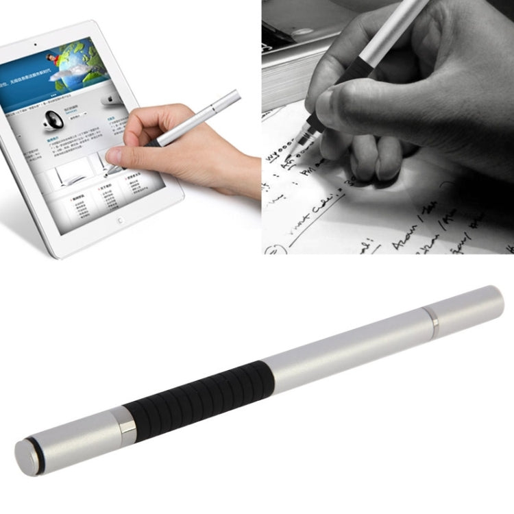Stylet tactile 2 en 1 + stylo à bille pour iPhone 6 et 6 Plus / 5 et 5S et 5C, iPad Air 2 / iPad mini 1 / 2 / 3 / Nouvel iPad (iPad 3) / iPad et tous les écrans tactiles capacitifs