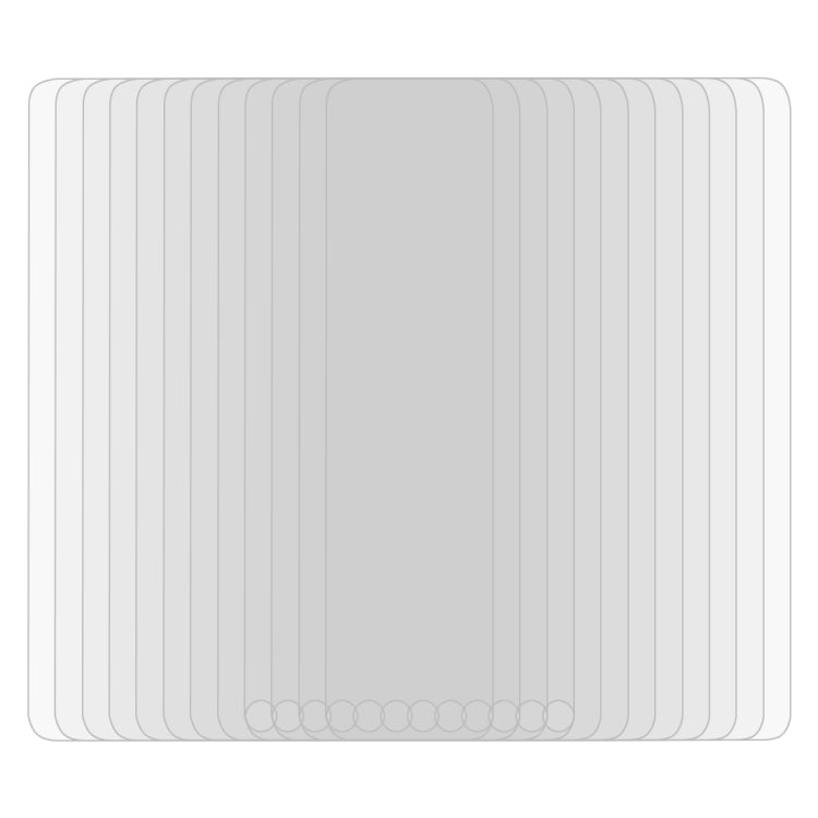 Lot de 75 films en verre trempé antidéflagrants 0,4 mm, dureté 9H+, 2,5D, pour iPad 3, iPad 4, iPad 2