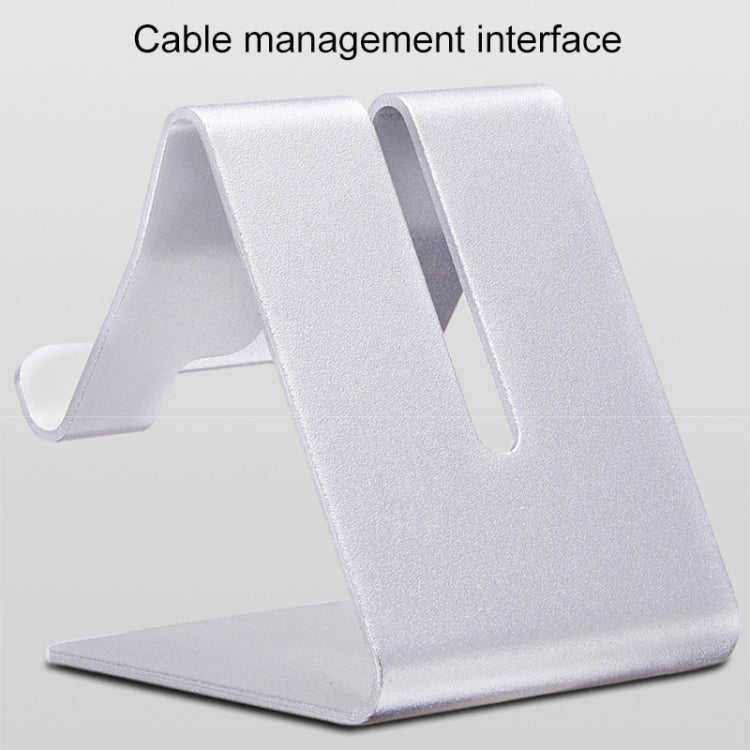 Support de bureau en aluminium pour iPad, iPhone, Galaxy, Huawei, Xiaomi, HTC, Sony et autres téléphones portables ou tablettes
