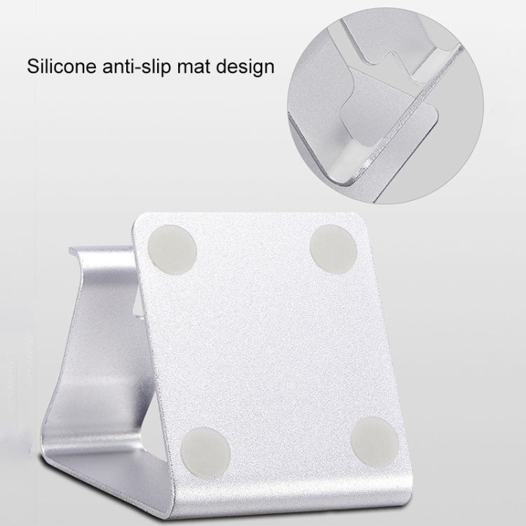 Support de bureau en aluminium pour iPad, iPhone, Galaxy, Huawei, Xiaomi, HTC, Sony et autres téléphones portables ou tablettes