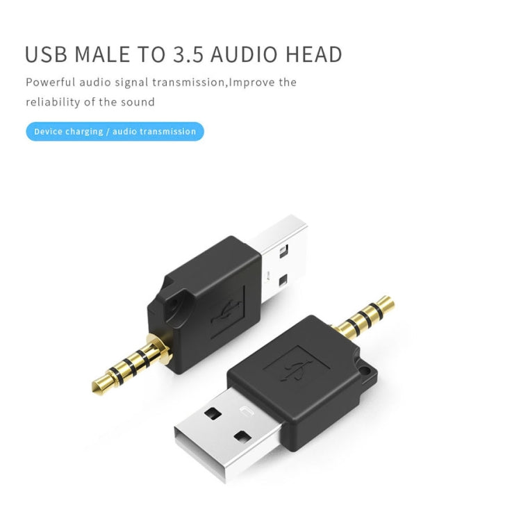 For iPod shuffle 3rd / 2nd USB Data Dock Charger Adapter, Length: 4.6cm