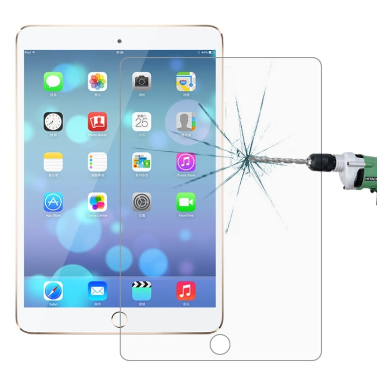 Film en verre trempé antidéflagrant 2,5D 0,4 mm, dureté de surface 9H+, pour iPad Pro 12,9 pouces