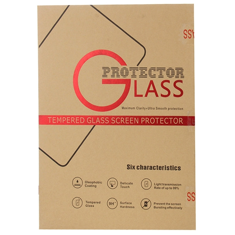 Film en verre trempé antidéflagrant 2,5D 0,4 mm, dureté de surface 9H+, pour iPad Pro 12,9 pouces