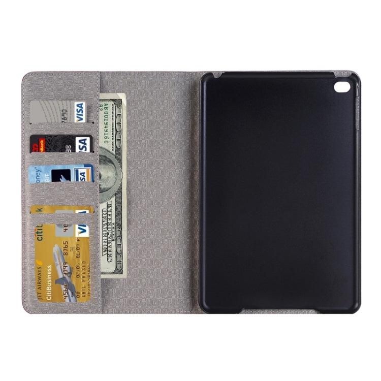 Étui à rabat horizontal en cuir à texture crocodile avec support, emplacements pour cartes et portefeuille pour iPad Pro 12,9 pouces