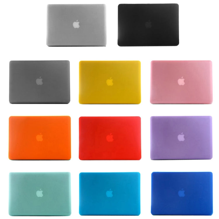Coque de protection rigide givrée pour MacBook Pro Retina 15,4 pouces A1398, multicolore