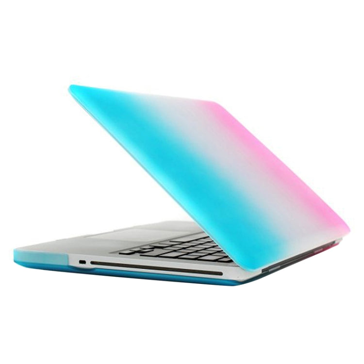 Coque de protection rigide givrée pour MacBook Pro 15,4 pouces (A1286), multicolore