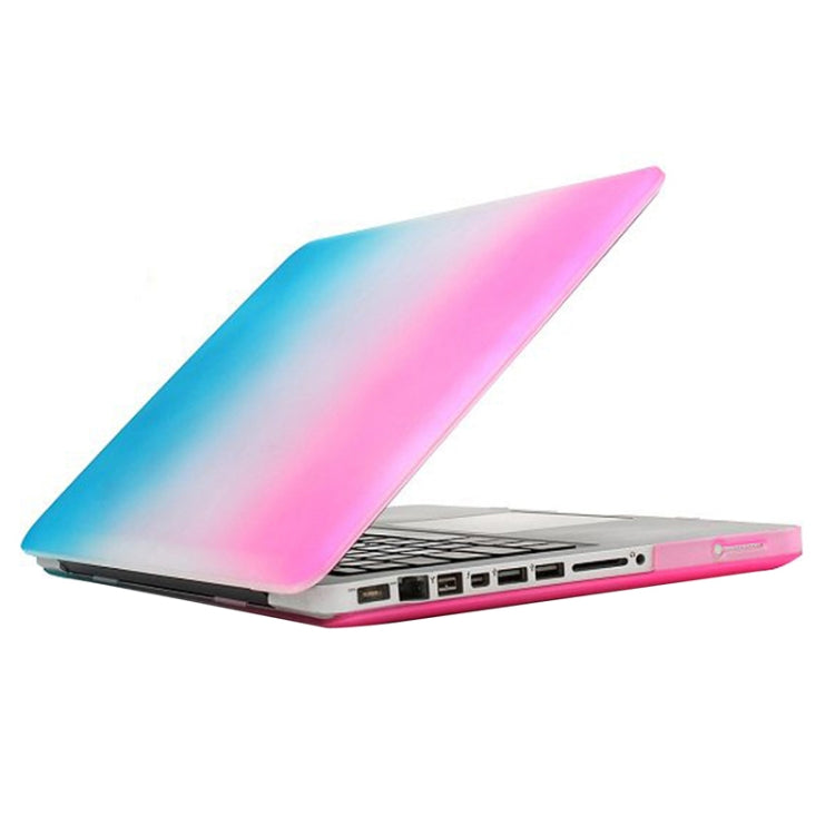 Coque de protection rigide givrée pour MacBook Pro 15,4 pouces (A1286), multicolore
