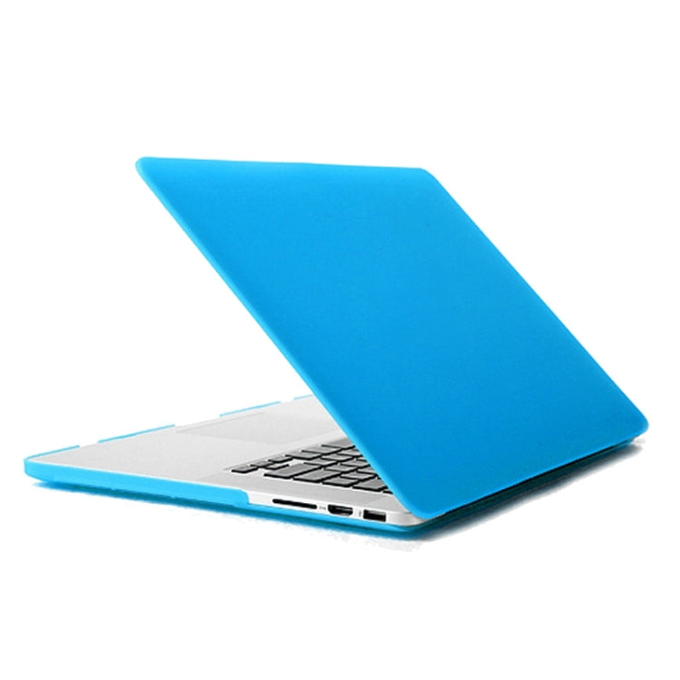 ENKAY pour MacBook Pro Retina 13,3 pouces (version américaine) / A1425 / A1502 4 en 1 Coque rigide givrée en plastique avec protection d'écran, protection de clavier et bouchons anti-poussière