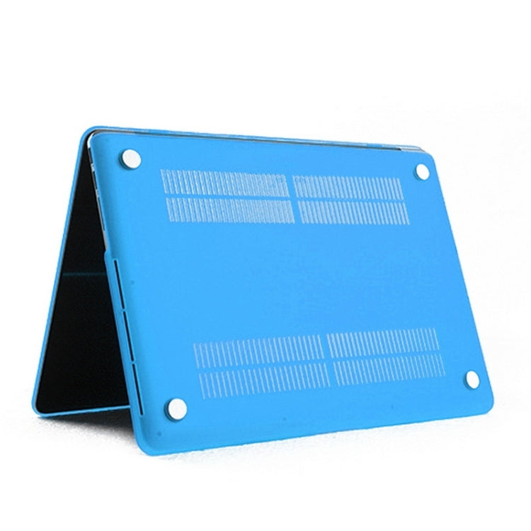 ENKAY pour MacBook Pro Retina 13,3 pouces (version américaine) / A1425 / A1502 4 en 1 Coque rigide givrée en plastique avec protection d'écran, protection de clavier et bouchons anti-poussière