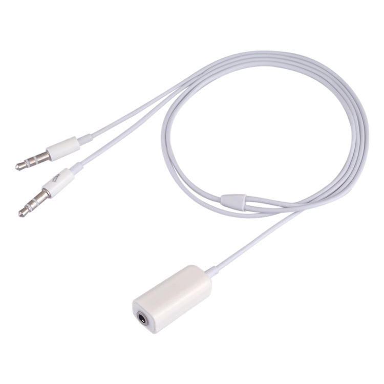 Câble adaptateur jack microphone 3,5 mm femelle vers jack microphone 3,5 mm mâle + jack écouteurs 3,5 mm mâle pour ordinateur Apple, longueur : 78 cm