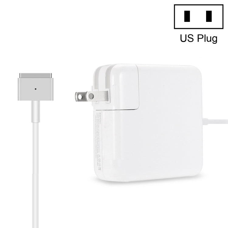A1435 60W 16.5V 3.65A 5 Pin MagSafe 2 Power Adapter for MacBook, Cable Length: 1.6m, US Plug, 60W US Plug