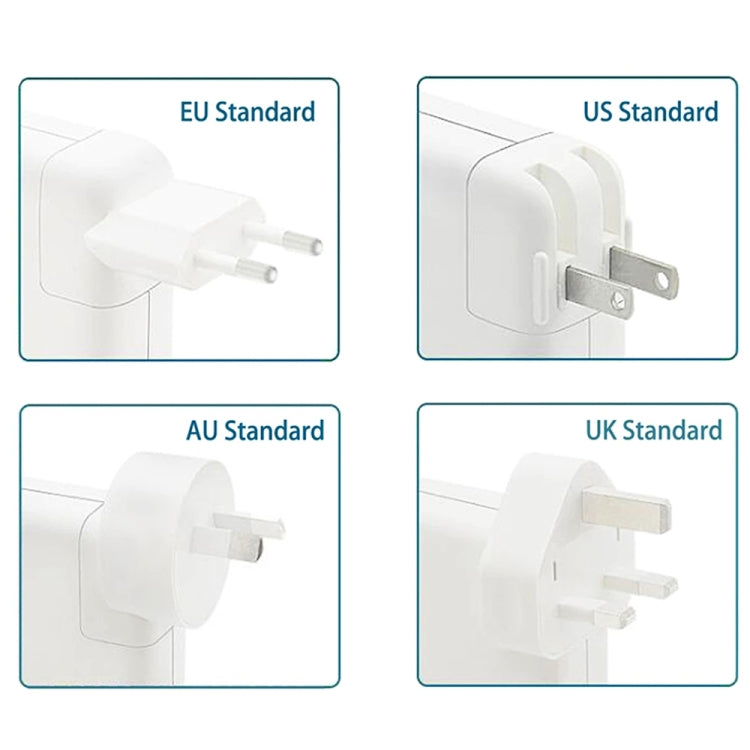 A1435 60W 16.5V 3.65A 5 Pin MagSafe 2 Power Adapter for MacBook, Cable Length: 1.6m, US Plug, 60W US Plug