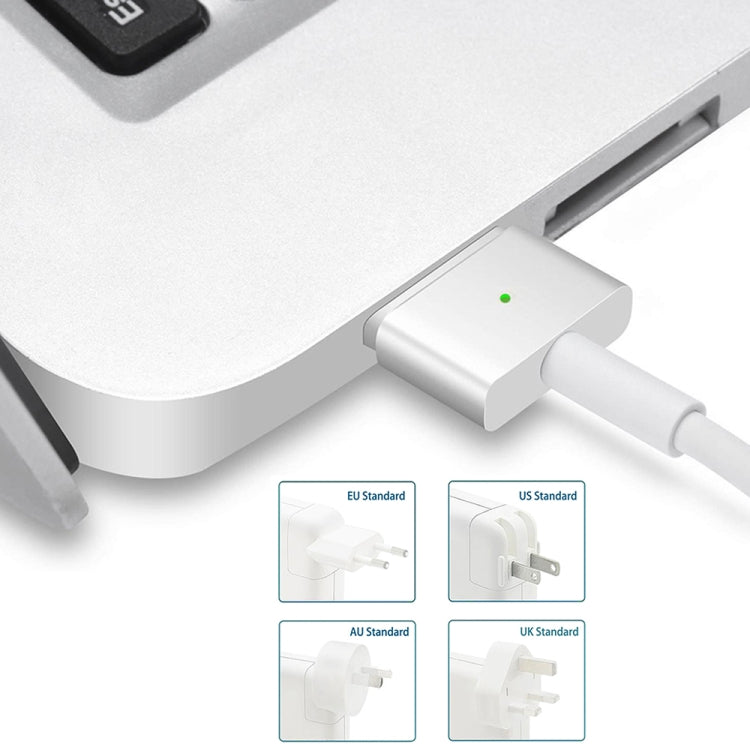A1435 60W 16.5V 3.65A 5 Pin MagSafe 2 Power Adapter for MacBook, Cable Length: 1.6m, US Plug, 60W US Plug