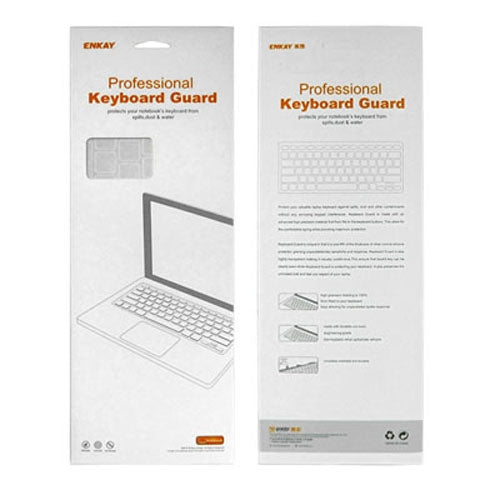 ENKAY pour MacBook Pro 13,3 pouces, 15,4 pouces et 17,3 pouces (version américaine) / A1278 / A1286 Housse de protection clavier en silicone souple