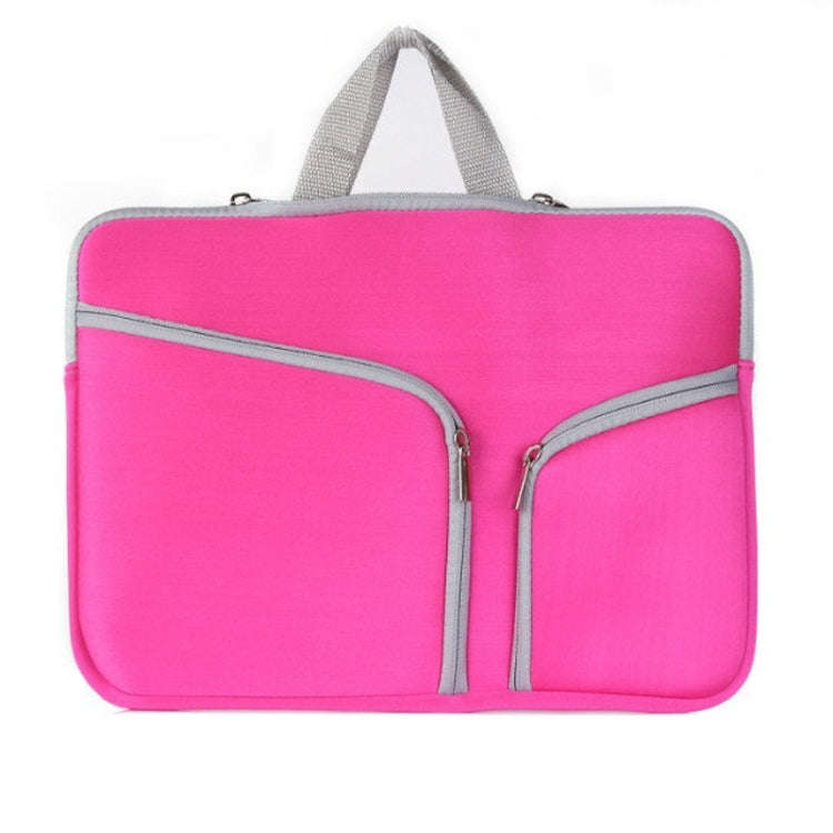 Sac à main à double poche zippée pour ordinateur portable MacBook Air 11,6 pouces
