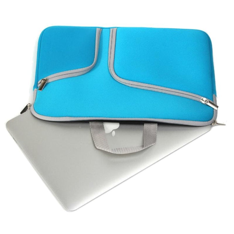 Sac à main à double poche zippée pour ordinateur portable MacBook Air 13 pouces