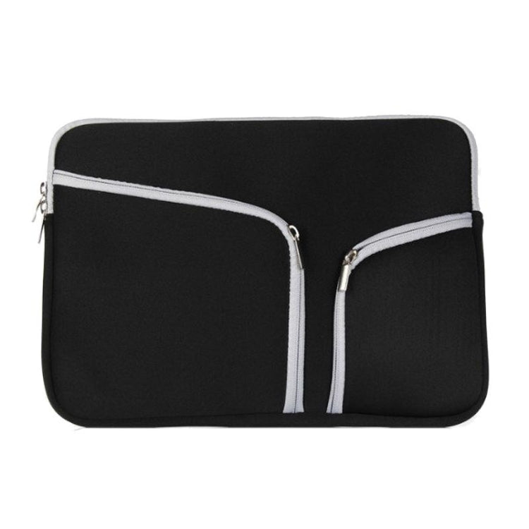 Sac à main à double poche zippée pour ordinateur portable MacBook Pro 15 pouces