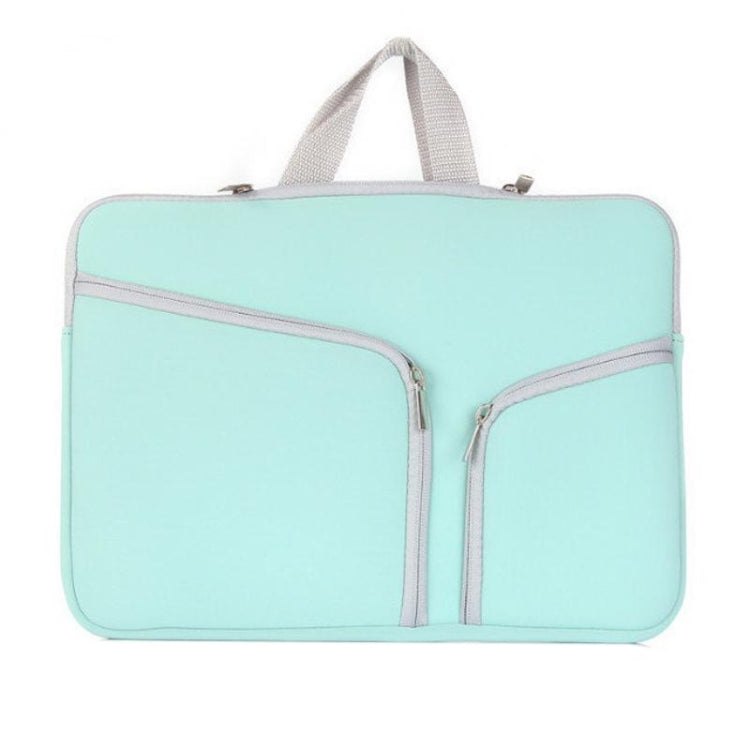 Sac à main à double poche zippée pour ordinateur portable MacBook Pro 15 pouces
