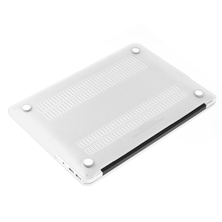 ENKAY pour MacBook Air 11,6 pouces (version américaine) / A1370 / A1465 Hat-Prince 3 en 1 Coque rigide givrée en plastique avec protection de clavier et bouchon anti-poussière pour port