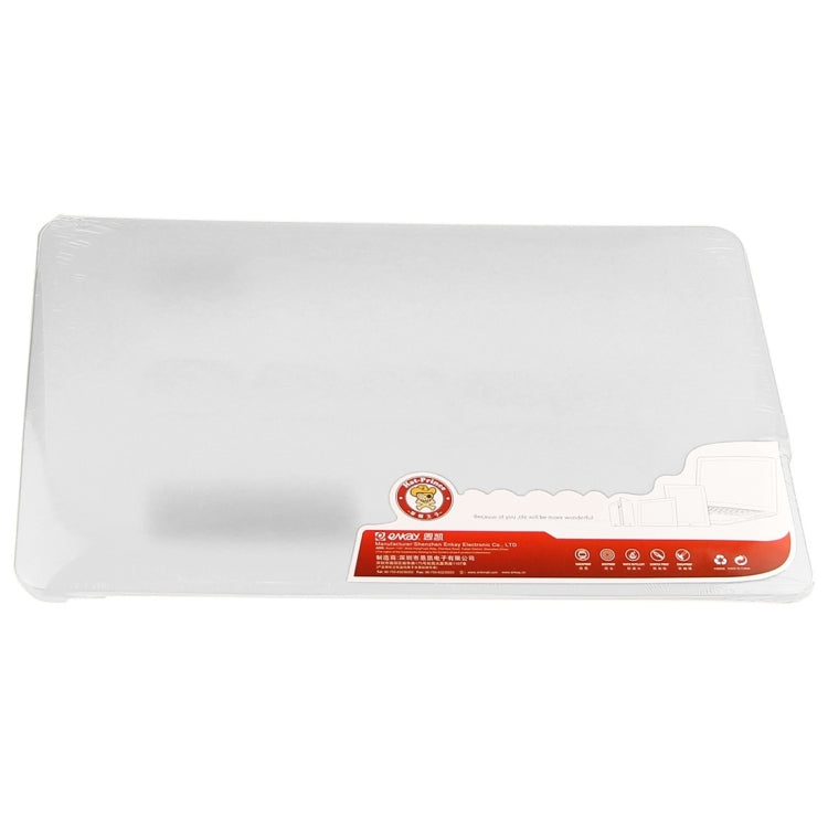 ENKAY pour MacBook Air 11,6 pouces (version américaine) / A1370 / A1465 Hat-Prince 3 en 1 Coque rigide givrée en plastique avec protection de clavier et bouchon anti-poussière pour port