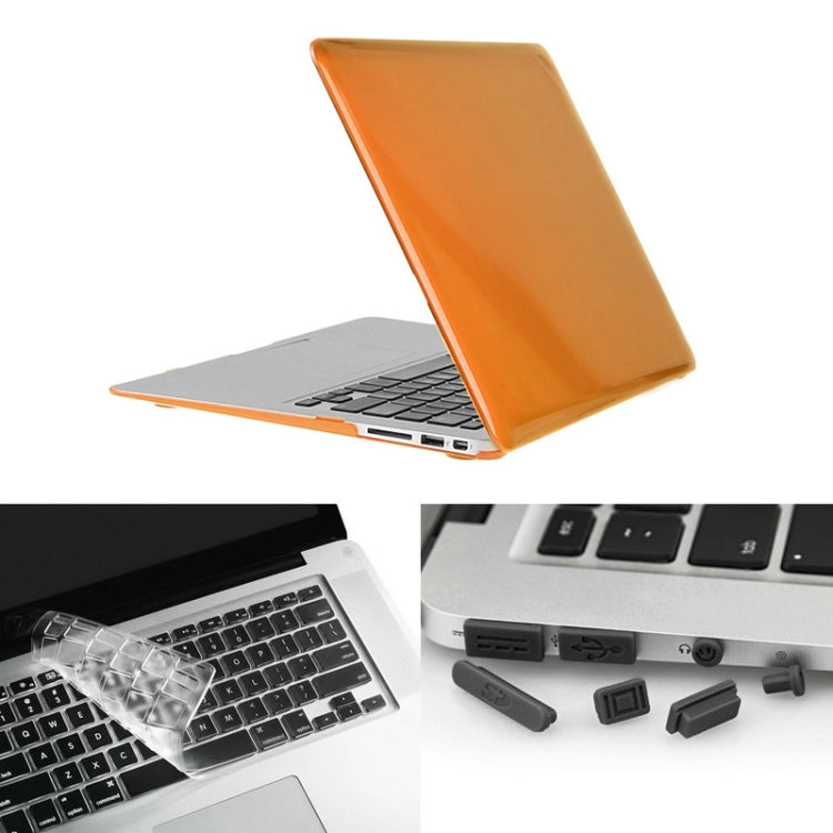 ENKAY pour MacBook Air 11,6 pouces (version américaine) / A1370 / A1465 Hat-Prince 3 en 1 Coque rigide en plastique avec protection de clavier et bouchon anti-poussière pour port
