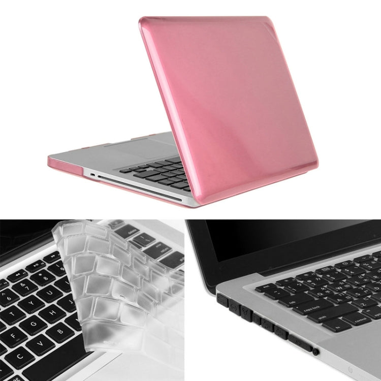 ENKAY pour MacBook Pro 13,3 pouces (version américaine) / A1278 Hat-Prince 3 en 1 Coque rigide en plastique avec protection de clavier et bouchon anti-poussière pour port