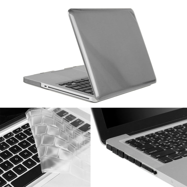 ENKAY pour MacBook Pro 13,3 pouces (version américaine) / A1278 Hat-Prince 3 en 1 Coque rigide en plastique avec protection de clavier et bouchon anti-poussière pour port