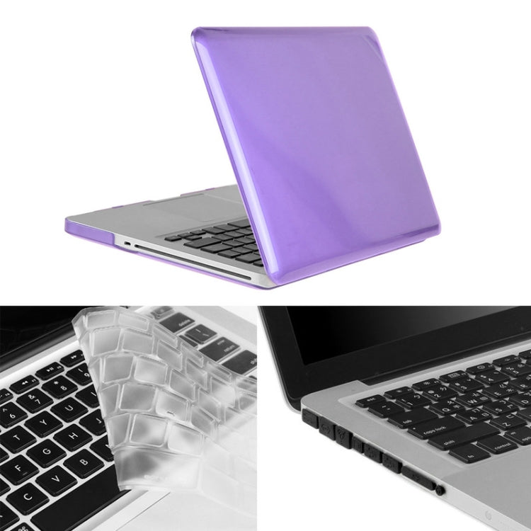 ENKAY pour MacBook Pro 13,3 pouces (version américaine) / A1278 Hat-Prince 3 en 1 Coque rigide en plastique avec protection de clavier et bouchon anti-poussière pour port