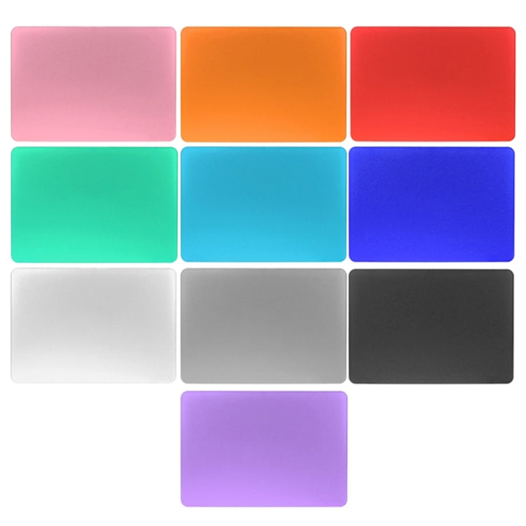 ENKAY pour MacBook Pro 15,4 pouces (version américaine) / A1286 Hat-Prince 3 en 1 Coque rigide givrée en plastique avec protection de clavier et bouchon anti-poussière pour port