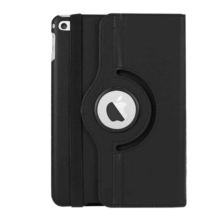 Litchi Texture 360 Degree Rotating Smart Leather Case with Holder for iPad mini 4 / mini 5