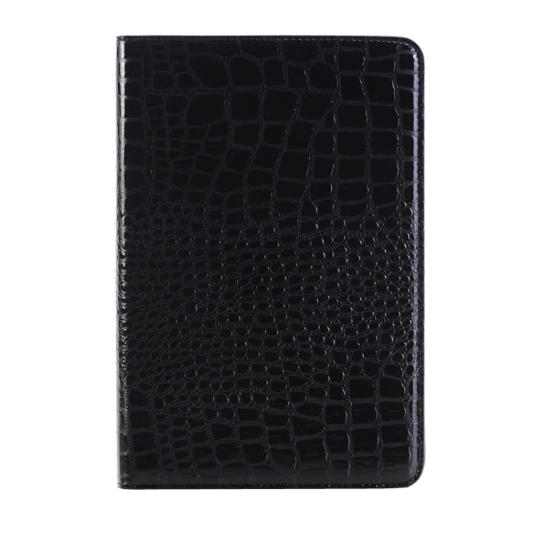 Étui intelligent en cuir à rabat horizontal, texture crocodile, avec support, emplacements pour cartes et portefeuille pour iPad Mini 4