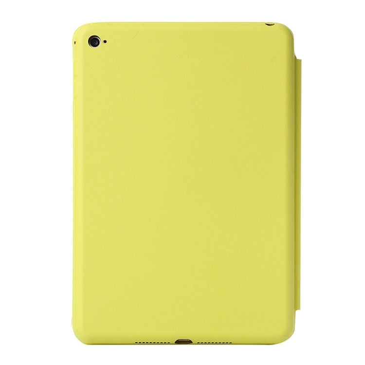 Horizontal Flip Solid Color Leather Case with Holder & Sleep / Wake-up Function for iPad mini 4