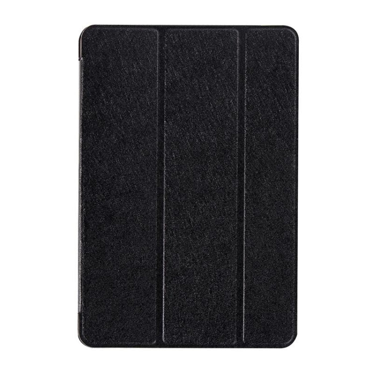 Silk Texture Horizontal Flip Leather Case with Three-Folding Holder for iPad mini 4
