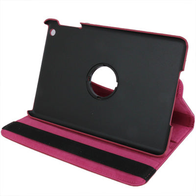360 Degree Rotation Leather Case with Holder for iPad mini / mini 2 Retina