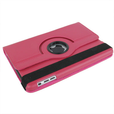 360 Degree Rotation Leather Case with Holder for iPad mini / mini 2 Retina
