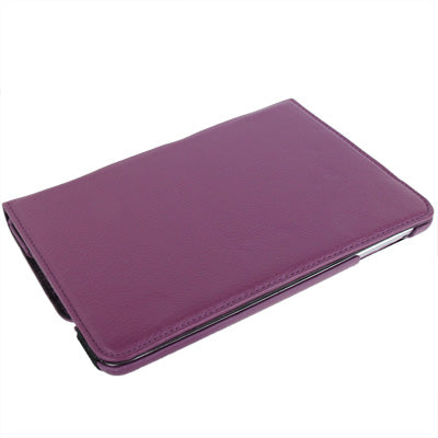 360 Degree Rotation Leather Case with Holder for iPad mini / mini 2 Retina