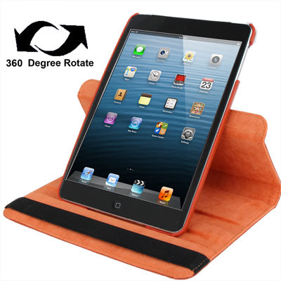 Étui en cuir rotatif à 360 degrés avec support pour iPad mini/mini 2 Retina