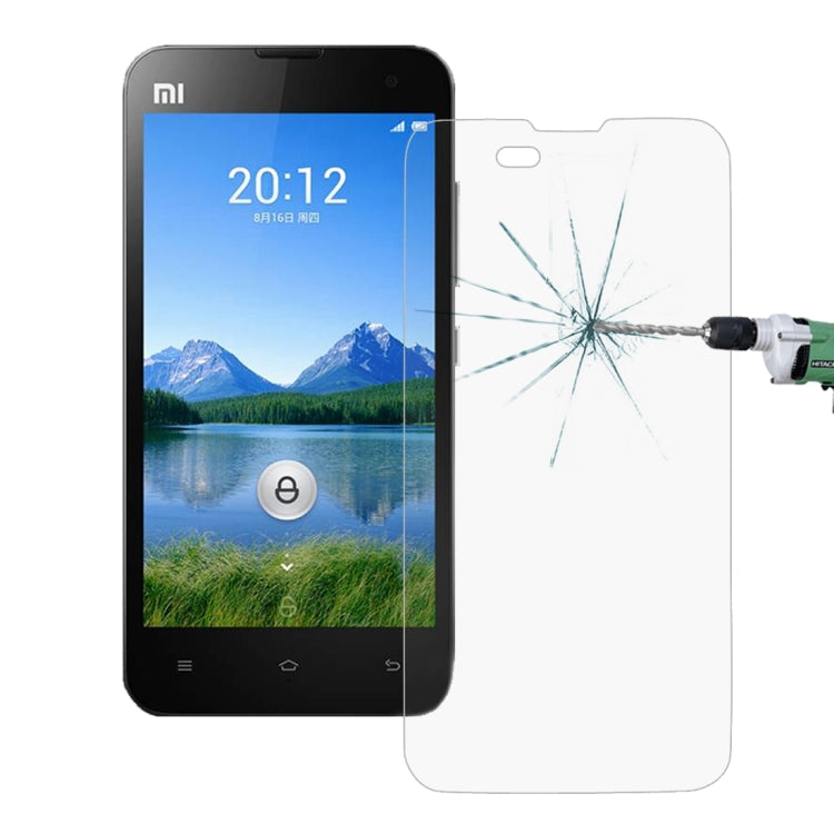 For Xiaomi MI2 0.26mm 9H+ Surface Hardness 2.5D Explosion-proof Tempered Glass Film