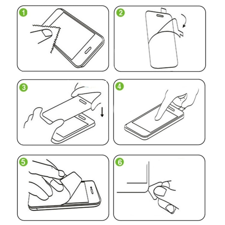 Lot de 10 films de protection d'écran en verre trempé antidéflagrant 2,5D pour Galaxy A7 (0,26 mm, dureté 9H)
