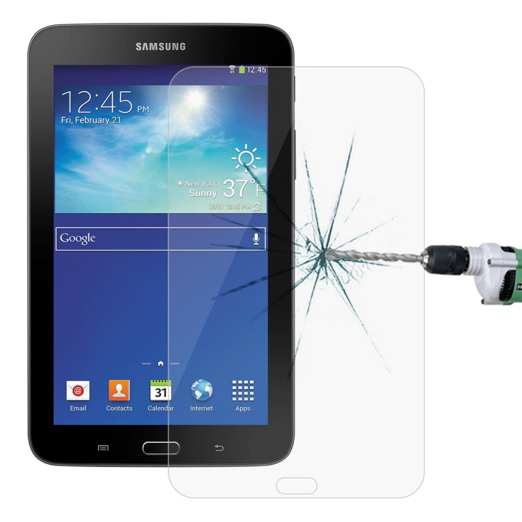 0.4mm 9H+ Surface Hardness 2.5D Explosion-proof Tempered Glass Film for Galaxy Tab 3 Lite T110 / T111 / T113, For T110