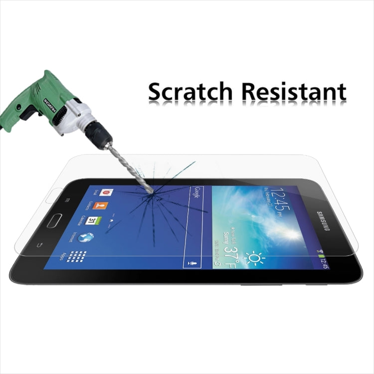 Lot de 100 films en verre trempé antidéflagrants 0,4 mm, dureté 9H+, 2,5D, pour Galaxy Tab 3 Lite T110 / T111 / T113, pour T110