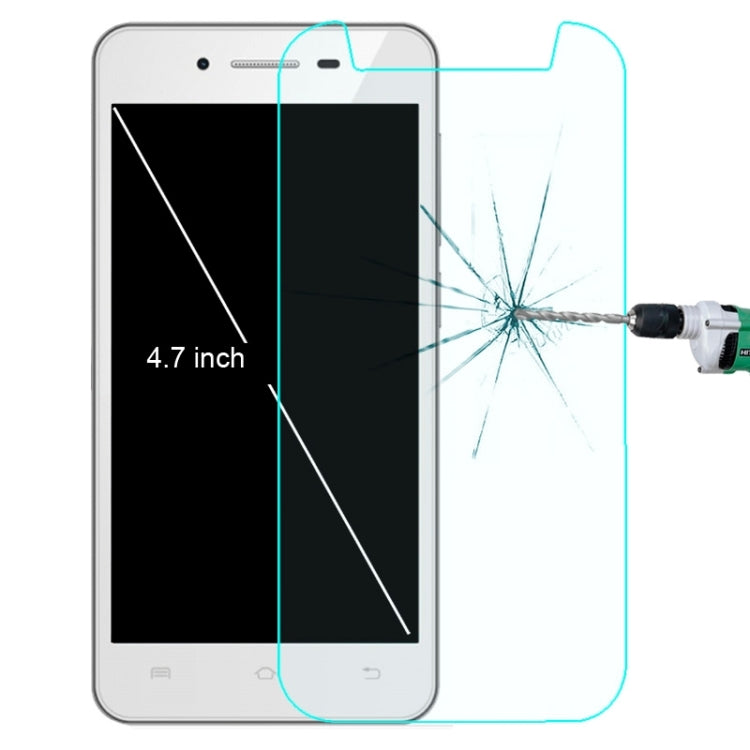 Film en verre trempé antidéflagrant universel de 0,3 mm et 4,7 pouces (1 pièce)