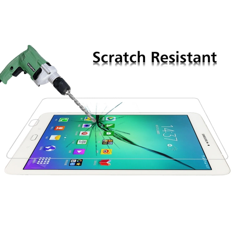 Film en verre trempé antidéflagrant 0,4 mm, dureté de surface 9H, pour Galaxy Tab S2 9.7 / T810 / T815, pour T810