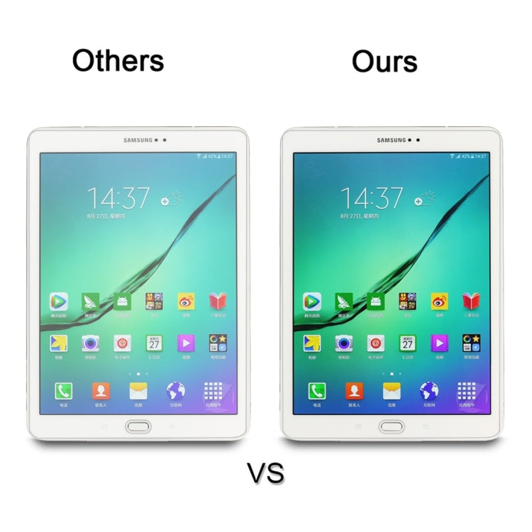 Film en verre trempé antidéflagrant 0,4 mm, dureté de surface 9H, pour Galaxy Tab S2 9.7 / T810 / T815, pour T810
