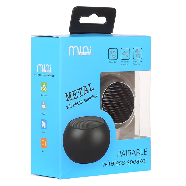 Mini Metal Wireless Bluetooth Speaker,  Hands-free, LED Indicator
