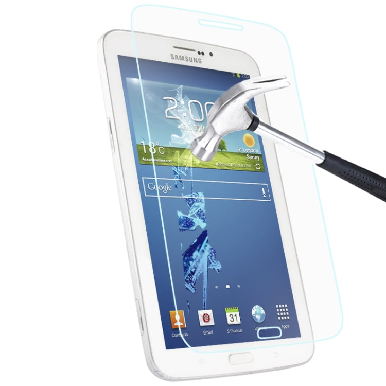 0.4mm 9H+ Surface Hardness 2.5D Explosion-proof Tempered Glass Film for Galaxy Tab 3 7.0 / P3200